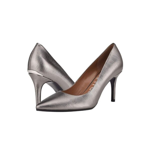 Calvin Klein Gayle Pump High Women's Heels Anthracite Size 6 - Picture 1 of 11